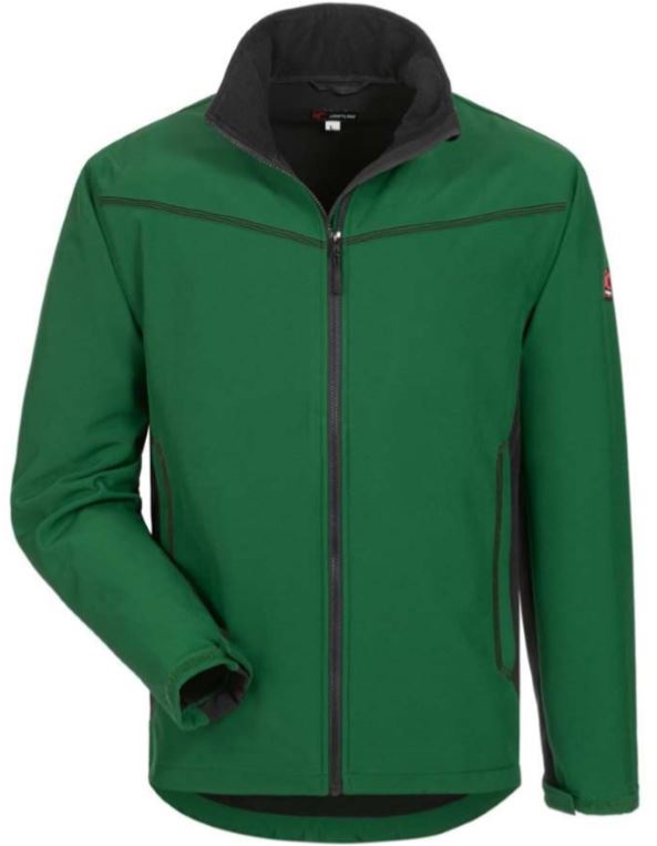 19973HHm1m9pZyAIzv Craftland 19973 KENAN Softshelljacke grün-schwarz