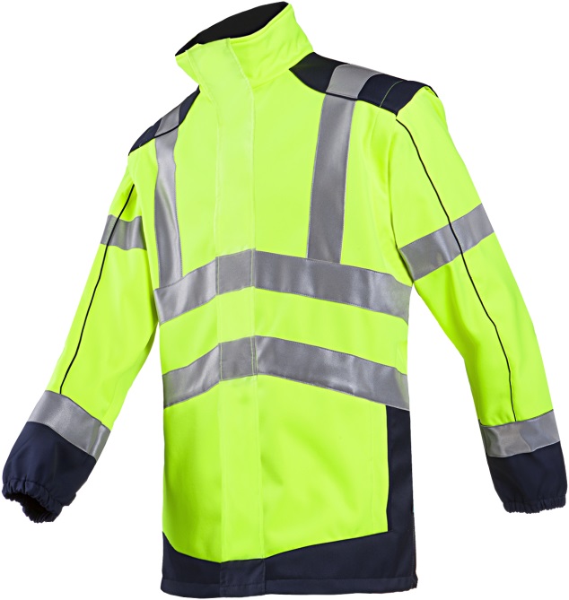 Sioen Drayton 167AA2TU2 Warnschutz-Softshelljacke mit abnehmbaren Ärmeln