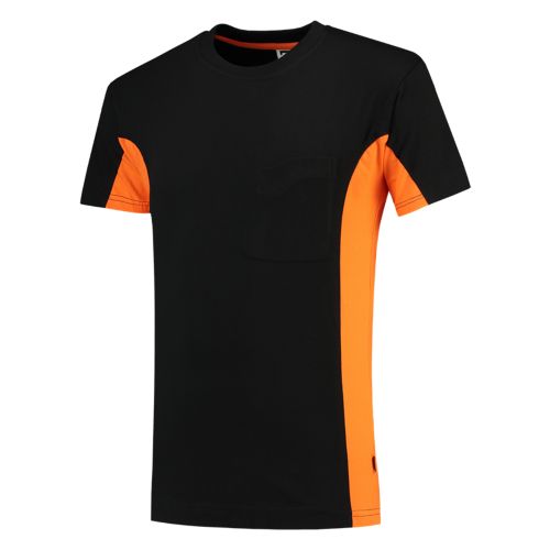 370e74c1-42ed-4dd0-954e-7f518ab1ce13 Tricorp 102002 T-Shirt Bicolor Brusttasche 190 g/m² in 12 Farben