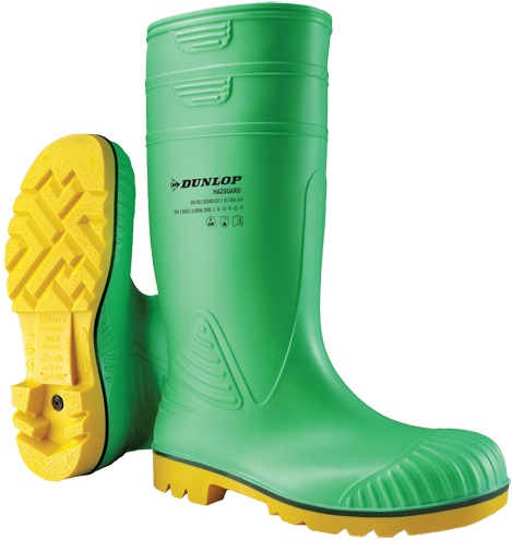 45522 Dunlop Acifort Hazguard Full Safety ESD Stiefel A442AB1 ESD grün S5