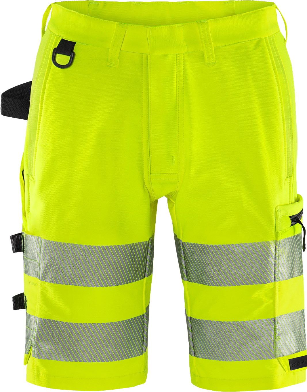 Fristads 134245 High Vis Green stretch shorts cl. 2 2648 GSTP