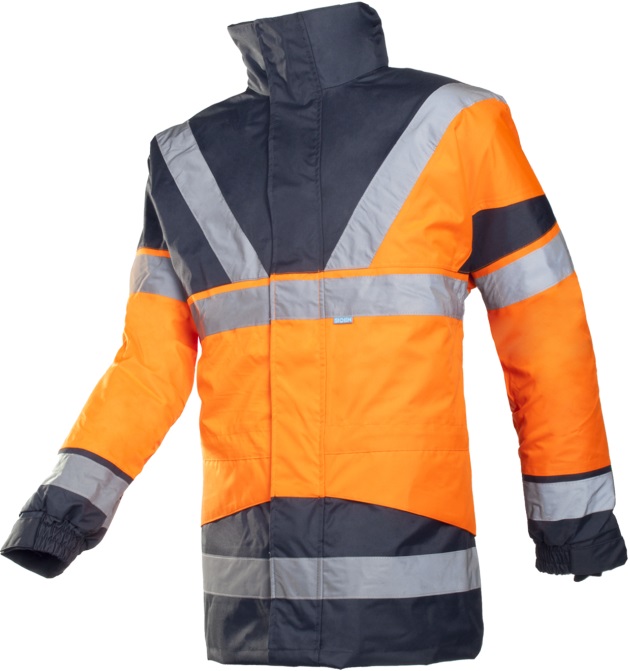 light orange-navy
