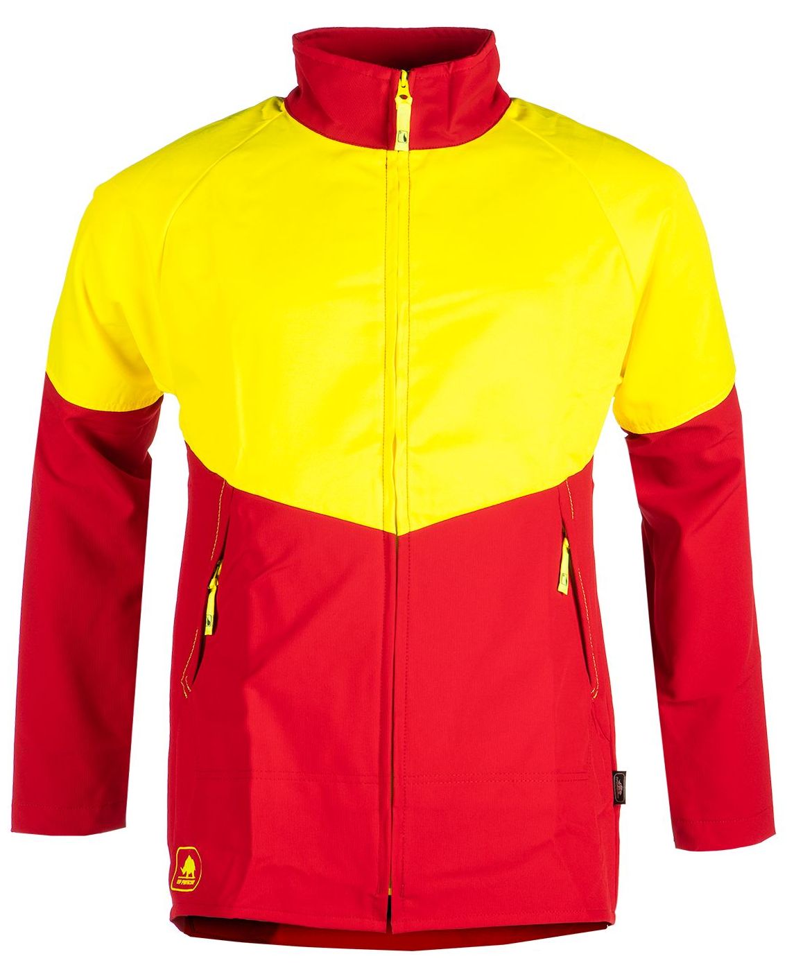 1XSK_907_NA_PT3_FR SIP Protection 1XSK Arbeitsjacke leuchtgelb-rot
