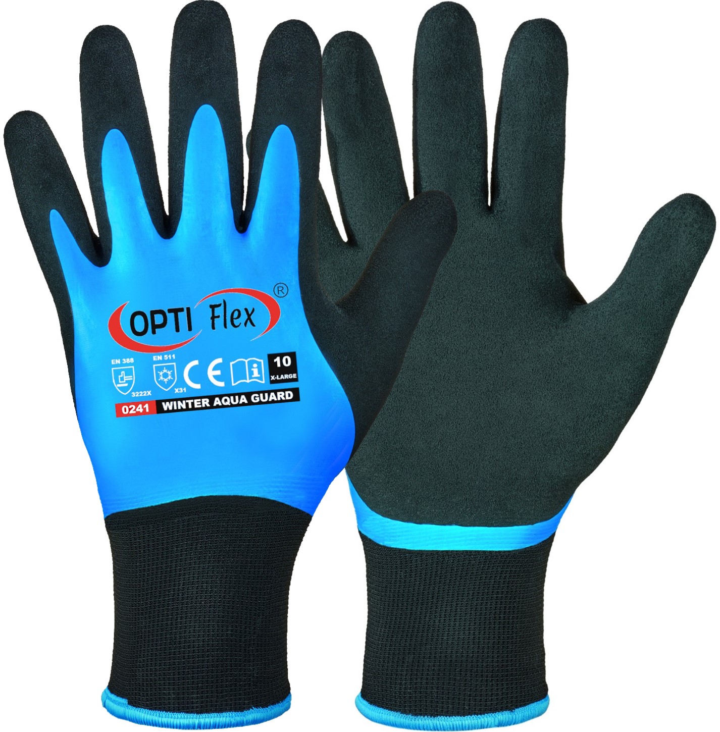 winter-aqua-guard-0241 OPTI Flex 0241 Winter Aqua Guard Kälteschutzhandschuhe Latex