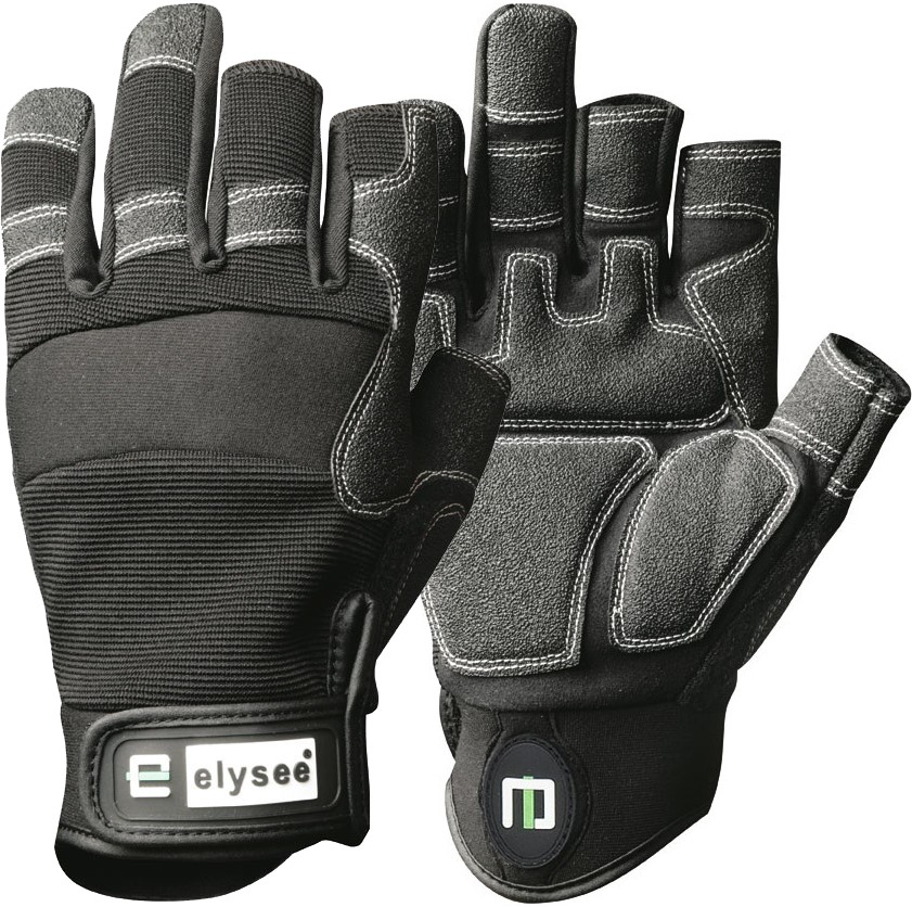 0874 elysee Carpenter 0874 Mechanic's protective leatherette gloves