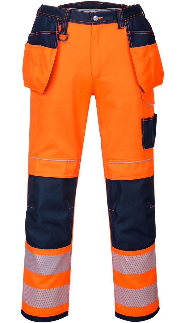 PW-T501ORR-44 - light orange-navy PW-T501ORR-44 - light orange-navy