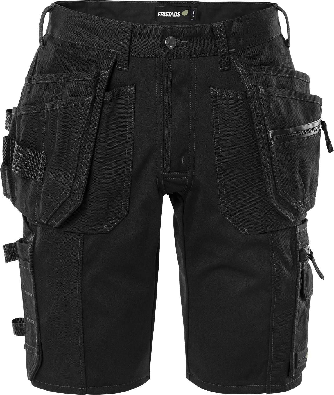 Fristads 300866 Craftsman stretch shorts Green 2532 GCYD