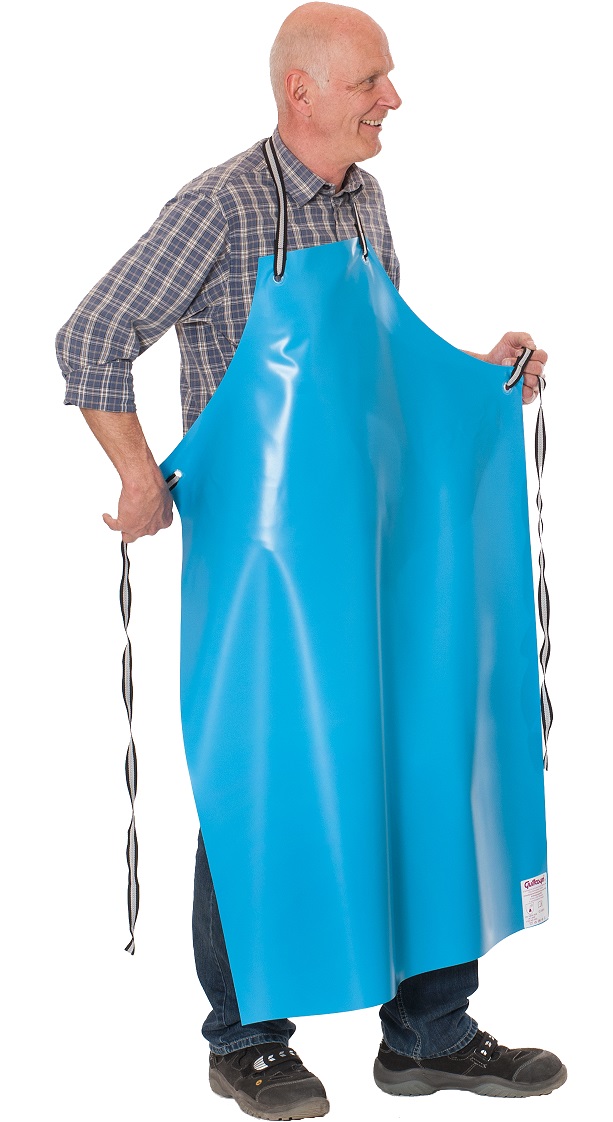 Guttasyn-Sch-rze-M3-blau Guttasyn PVC Schürze blau M 3/12 bl Maße 90x120 cm Stärke 0,3 mm