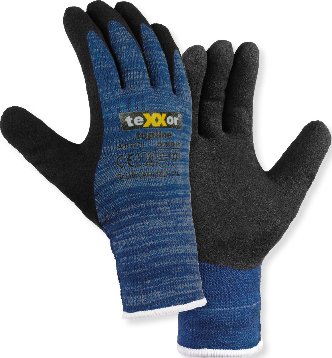 texxor 2271 Latex-Kälteschutzhandschuhe