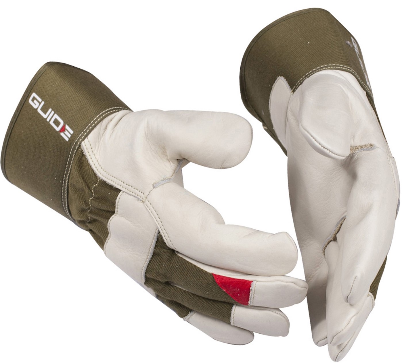 Guide-195 Guide 195 Rindnarbenleder Schutzhandschuhe