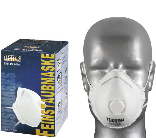 Tector 4233 P2/V Classic Fine Dust Mask FFP2 with exhalation valve