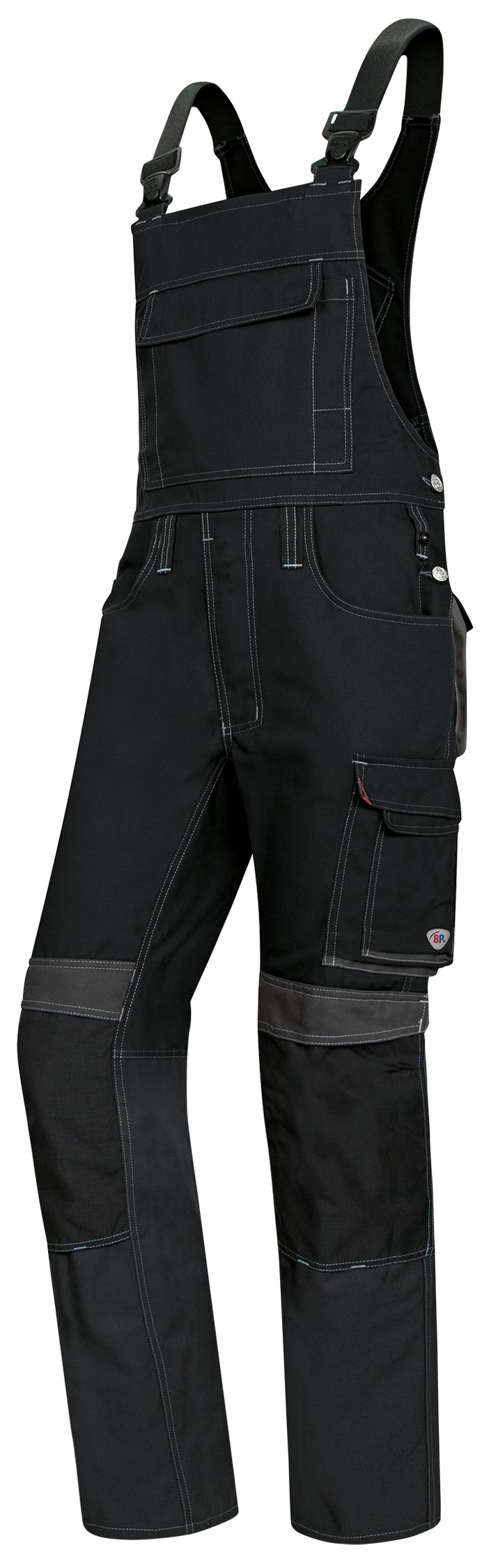 3VyGjJ42FHGEc3 BP 1802-720 Komfort-Latzhose mit Kniepolstertaschen Comfort Plus
