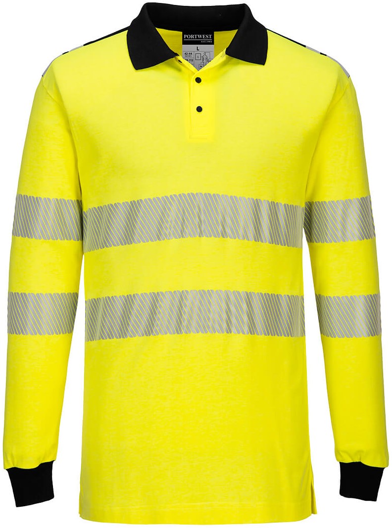 FR702YBR Portwest FR702 Multinorm Warnschutz Poloshirt