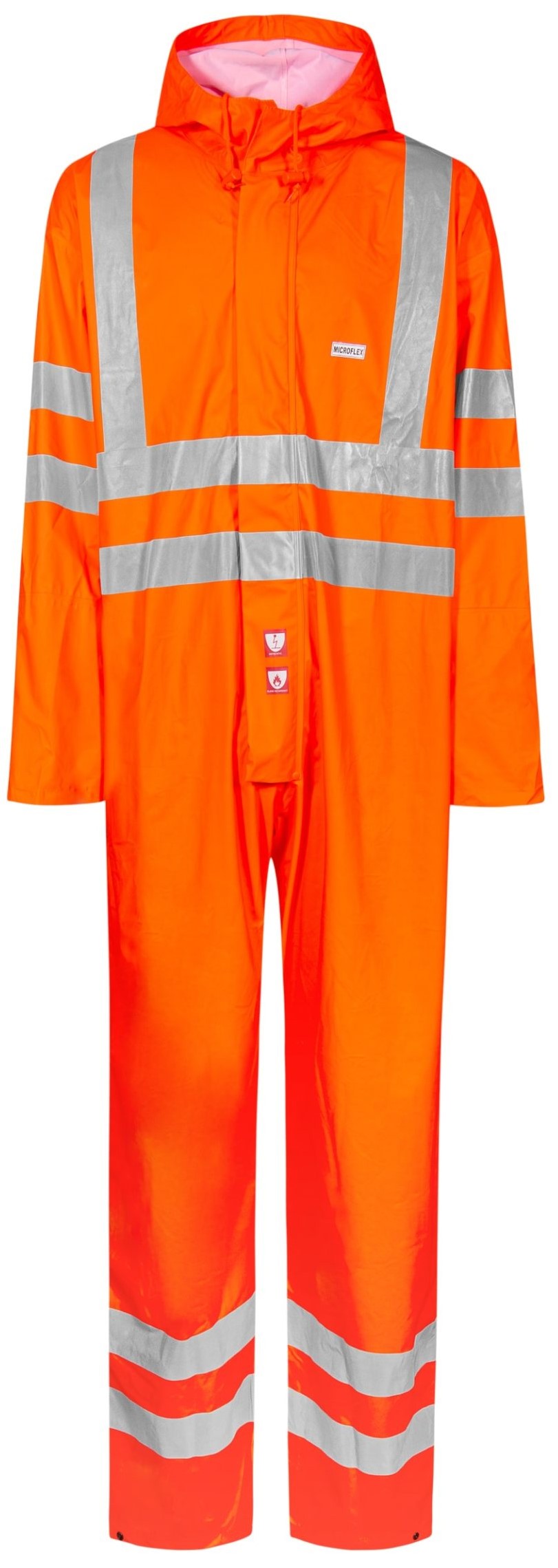 1YXNkgy7pvc6dr Lyngsøe FR-LR57 flammenhemmender Multinorm-Warnschutzoverall aus PU