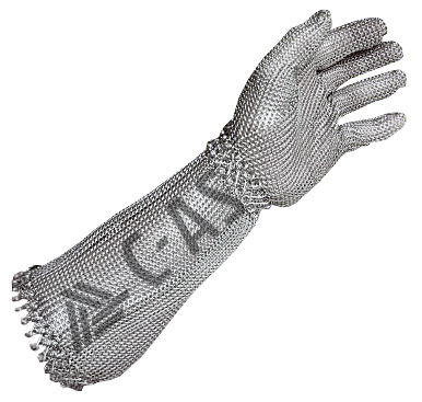 stechschutzhandschuh-raptor-lang Schlachthausfreund Raptor Stechschutzhandschuh mit 20 cm Stulpe