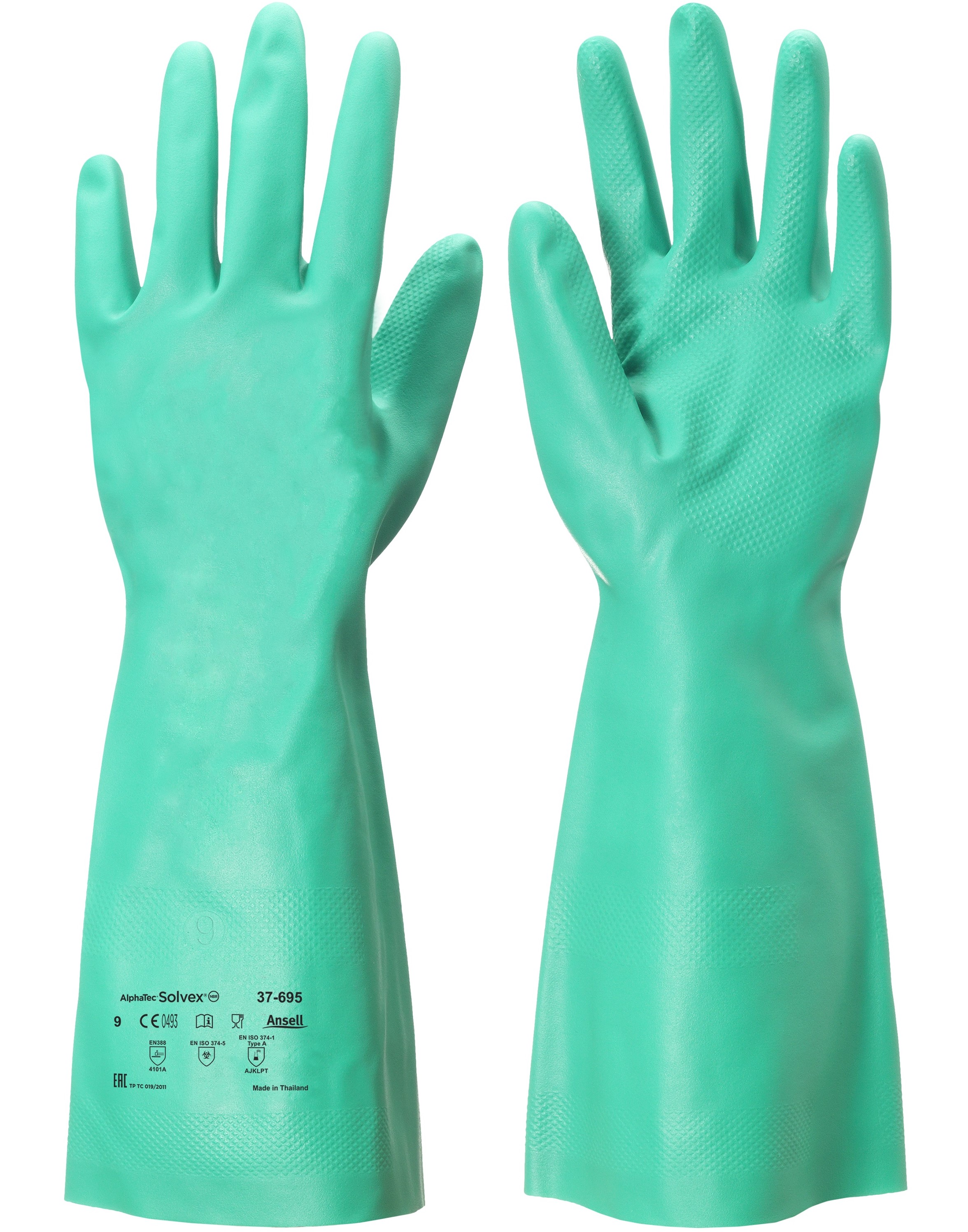 37-695 Ansell AlphaTec Solvex 37-695 Nitril-Chemikalienschutzhandschuhe