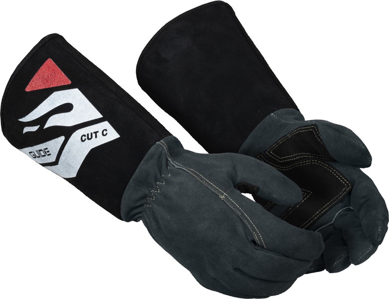 1waK3qjbfOf2PW Guide 3571 Schnittschutz-Schweißerhandschuhe Level C