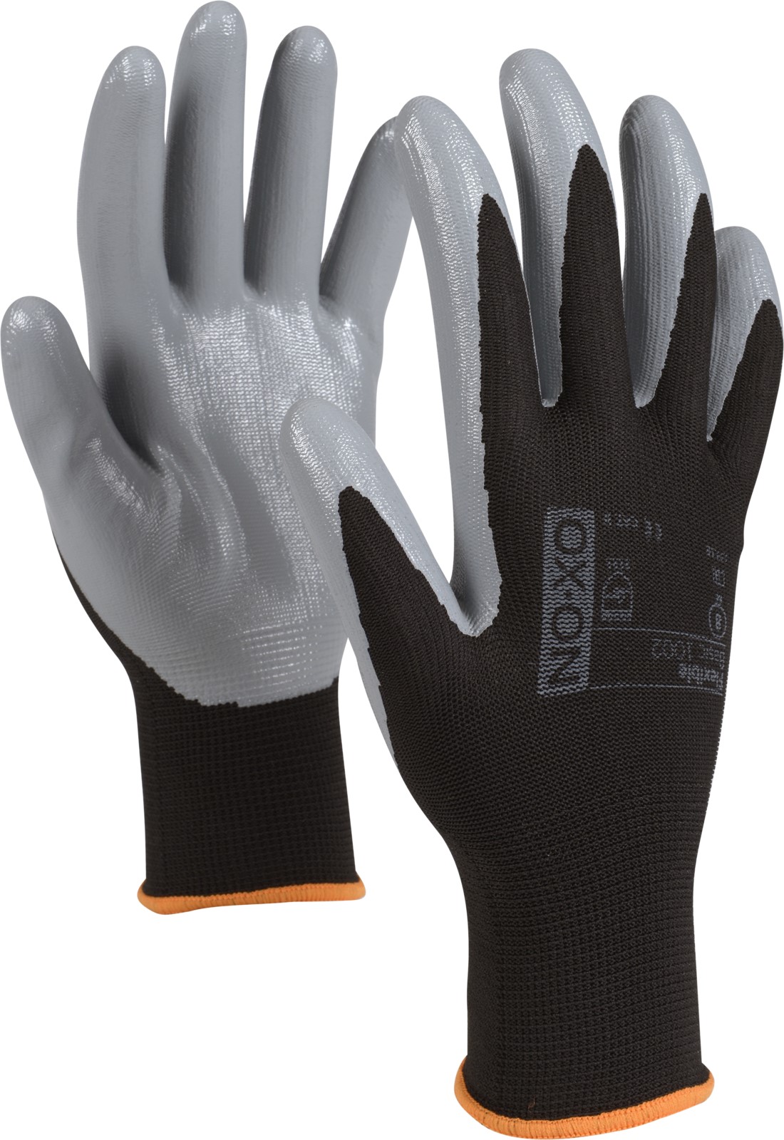 1002-2 OX-ON Flexible Basic 1002 Nitril-Schutzhandschuhe teilbeschichtet
