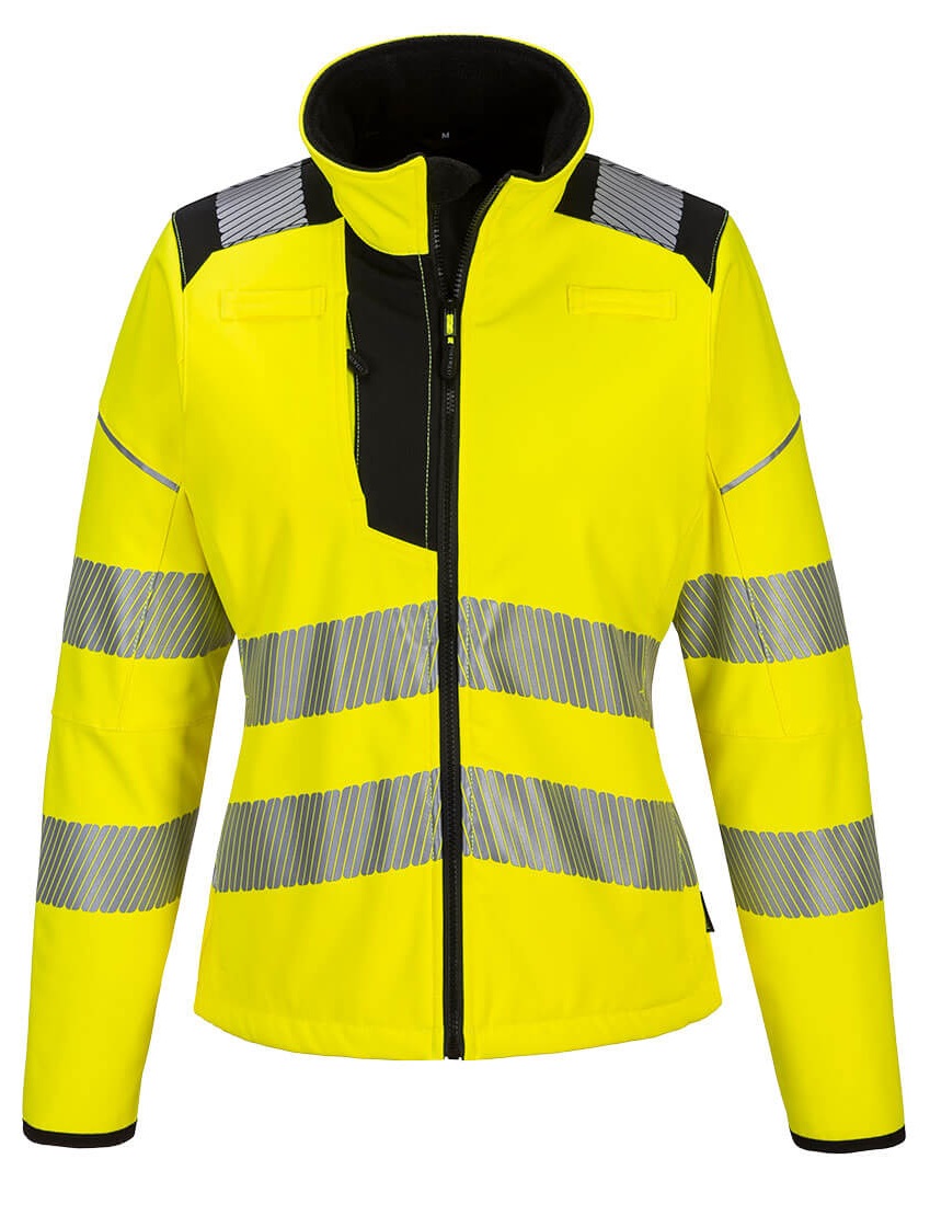 1ZELewQV8fMNdN Portwest PW381 PW3 Warnschutz Damen Softshelljacke