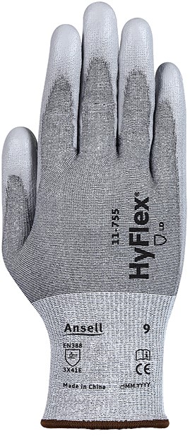 24604214-2 Ansell Hyflex 11-755 PU-Schnittschutzhandschuhe Level E