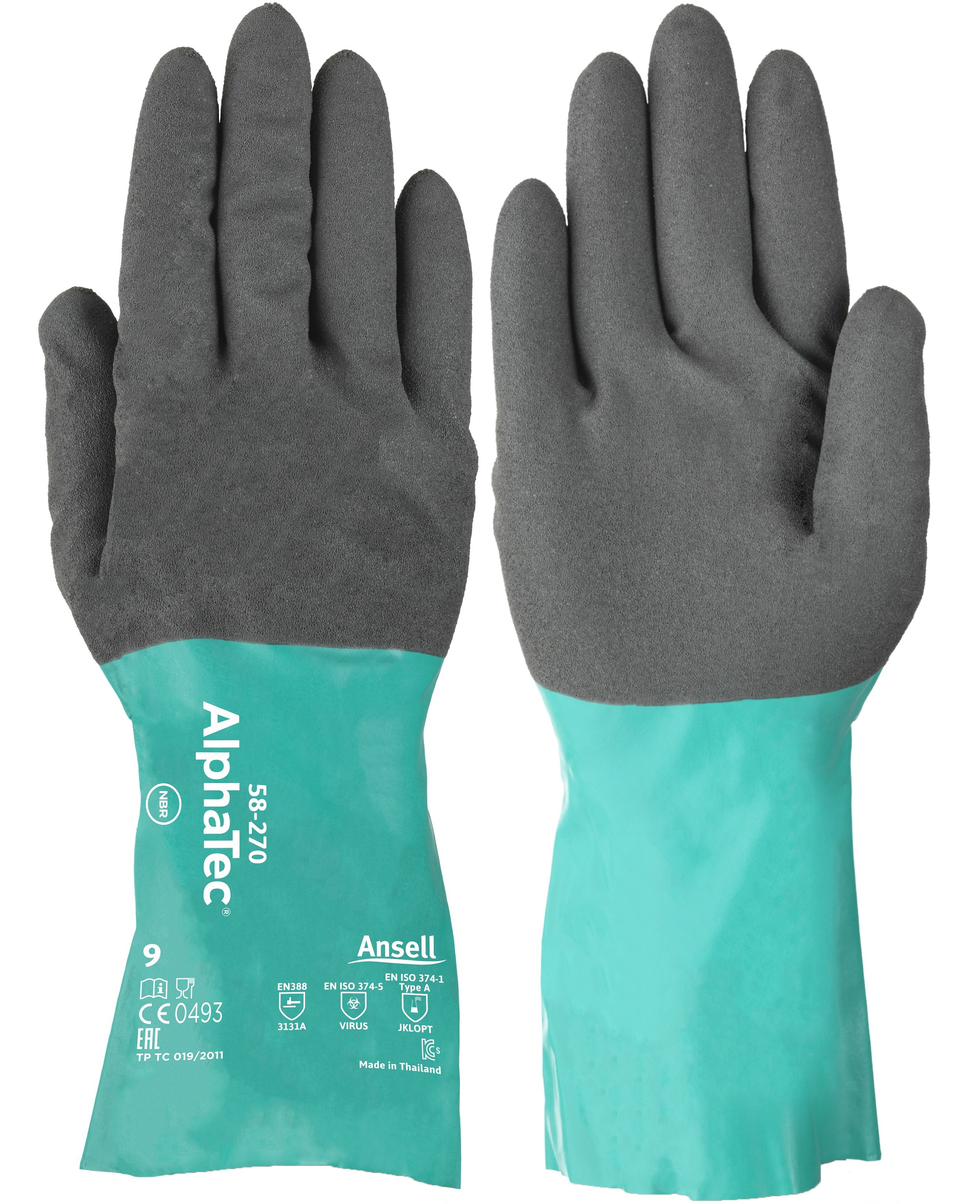 58-270o973lkramb3M5 Ansell AlphaTec 58-270 Nitril-Chemikalienschutzhandschuhe