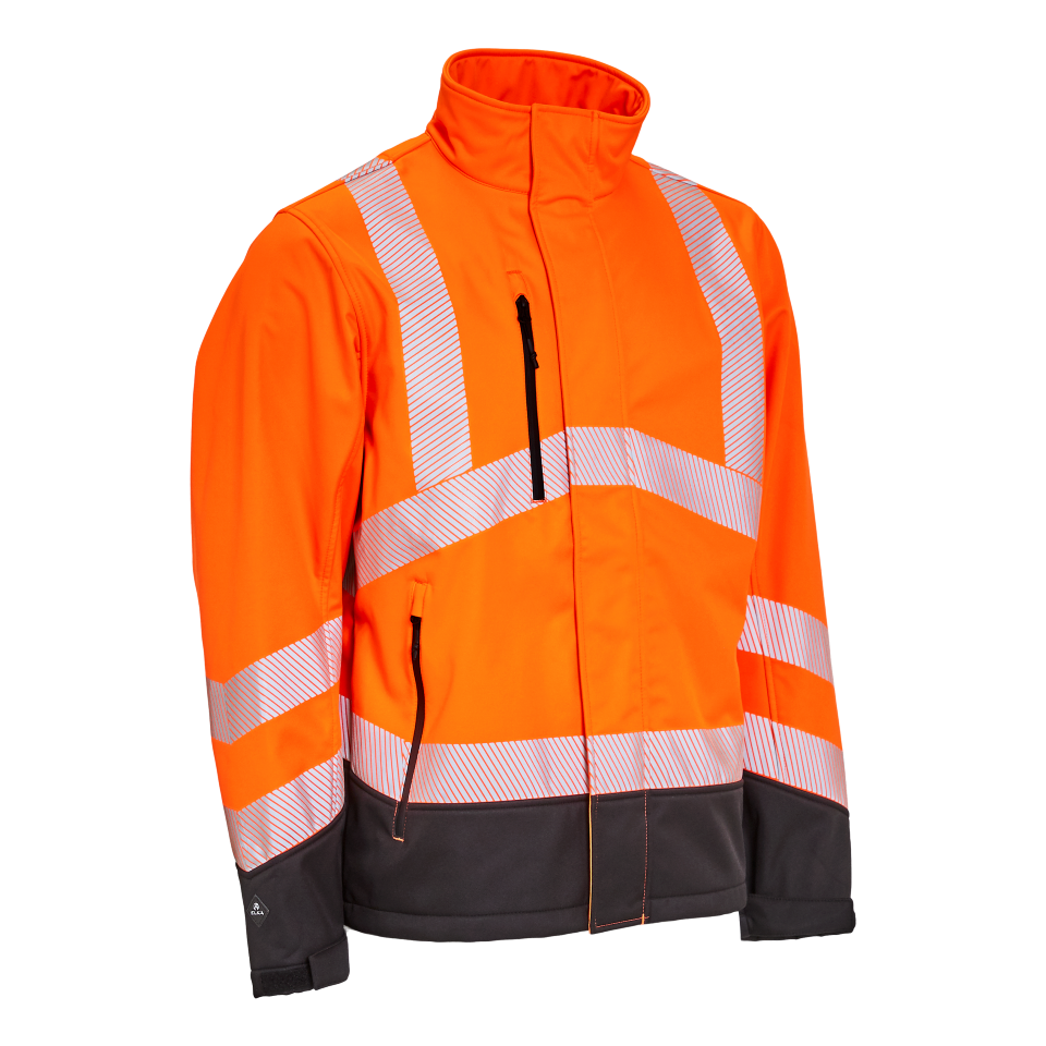 EL-116505R-leuchtorange-schwarz-XS - leuchtorange-schwarz