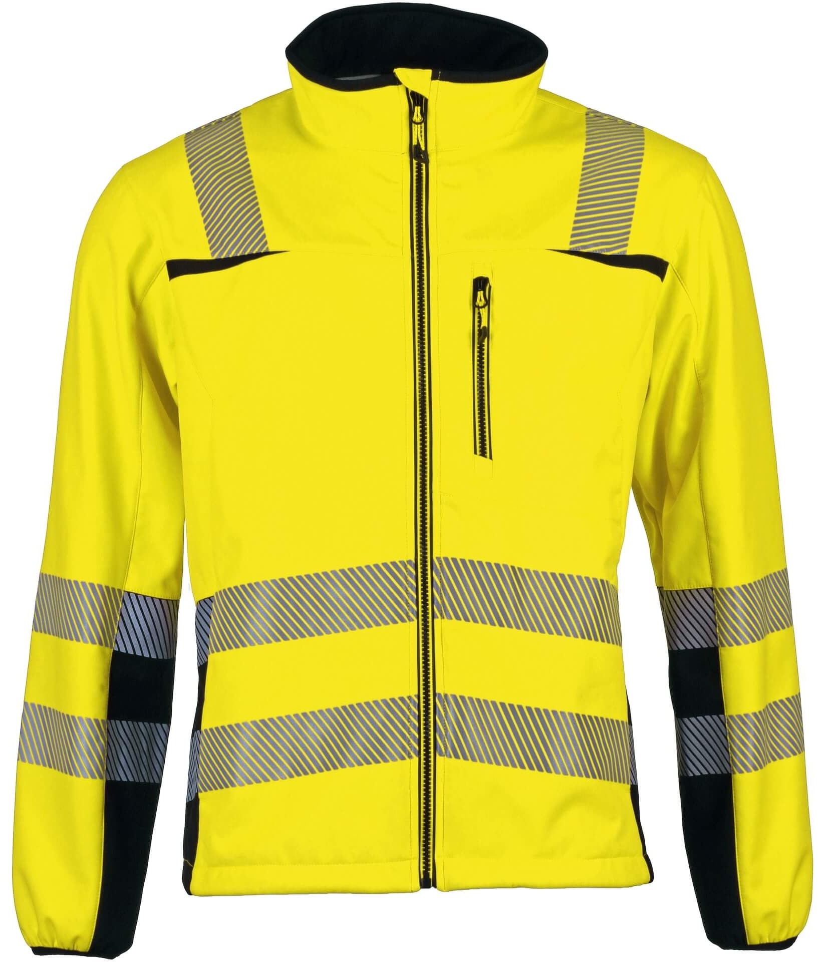 asa Prevent Trendline PTW-SN-68 Warning protection softshell jacket light orange