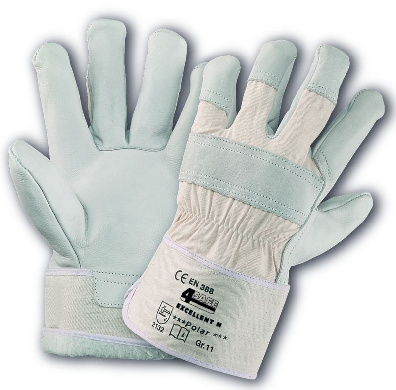 htmw 4Safe HTMW Rindnarbenlederhandschuhe natur