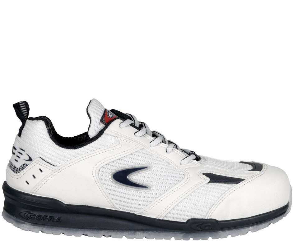 COFRA Halbschuhe FLAMENG S1 P SRC weiß