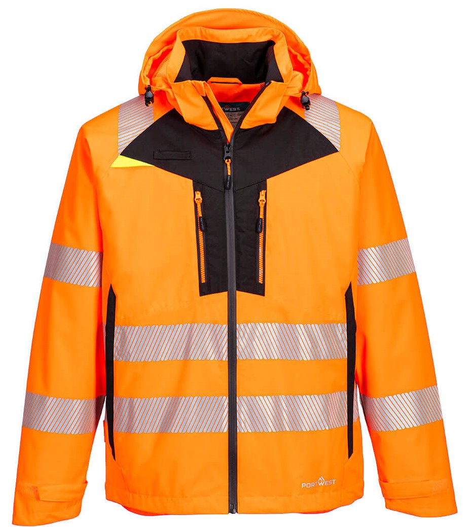 Portwest DX462 - DX4 Warnschutz-Regenjacke