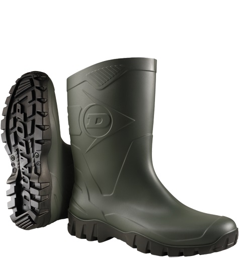 1820-1 Dunlop Dee Stiefel K580011 grün ohne Schutzfunktion