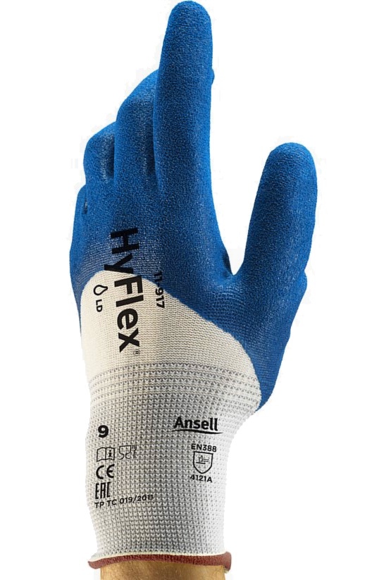 11-917IYI9BZjmMmKWK Ansell HyFlex 11-917 Nitril-Schutzhandschuhe 3/4 beschichtet