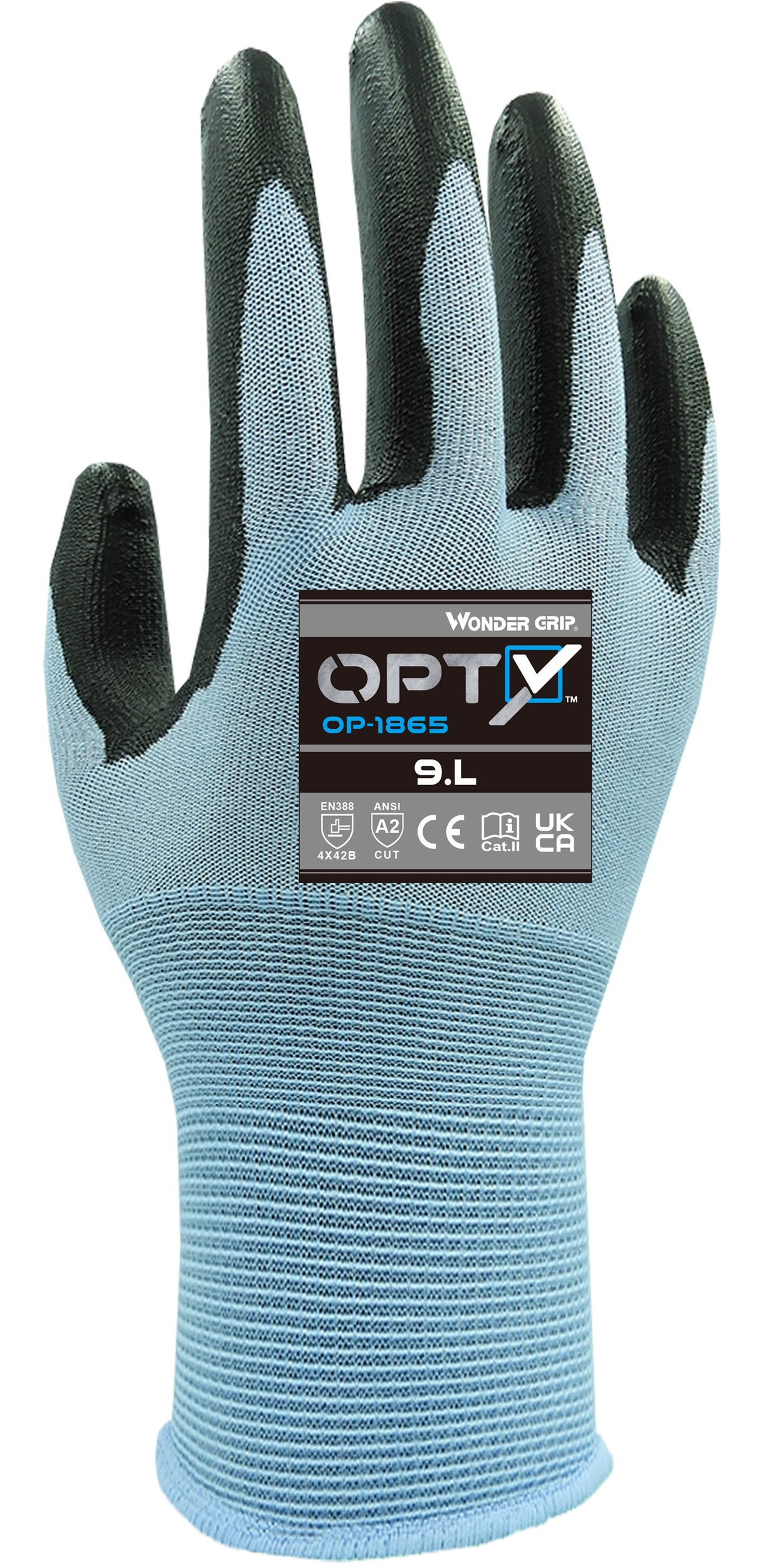 e82fc2ac-badd-4ee4-a765-501832eb7fc6-0 Wonder Grip OP-1865 Opty PU-Schnittschutzhandschuhe Level B