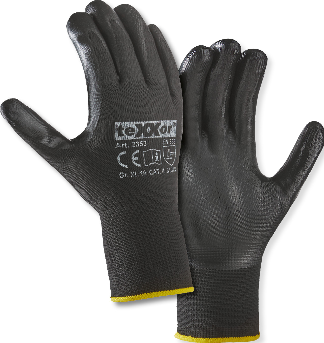 texxor 2353 Nitril-Schutzhandschuhe teilbeschichtet