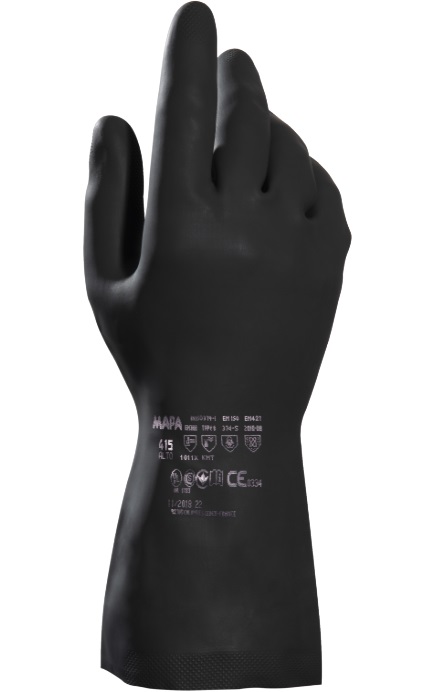 pictures Mapa Alto 415 Neopren-Latex-Chemikalienschutzhandschuhe