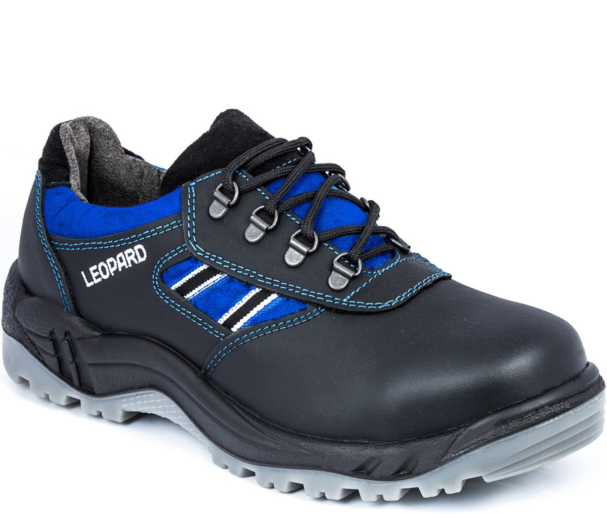 484 Leopard 484 Halbschuhe S2 schwarz/blau