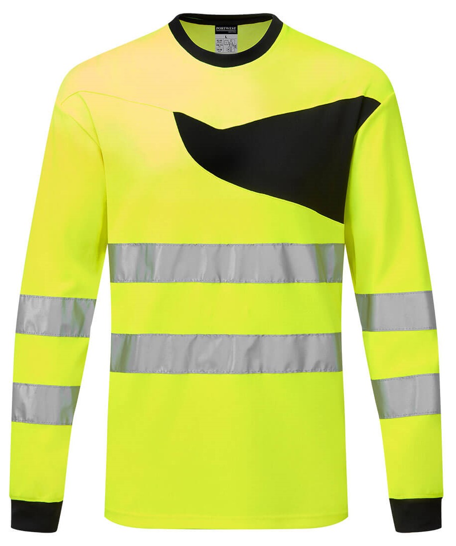 Portwest PW221 - PW2 Warnschutz T-Shirt langarm