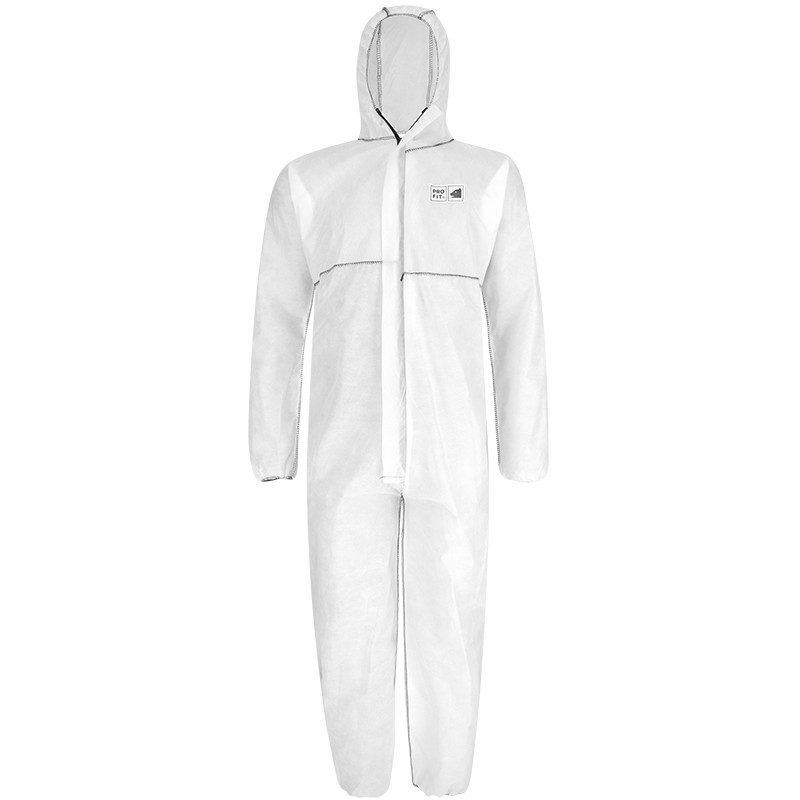 Pro-Fit 1432 SMS protective coverall cat. III Type 5 + 6 white