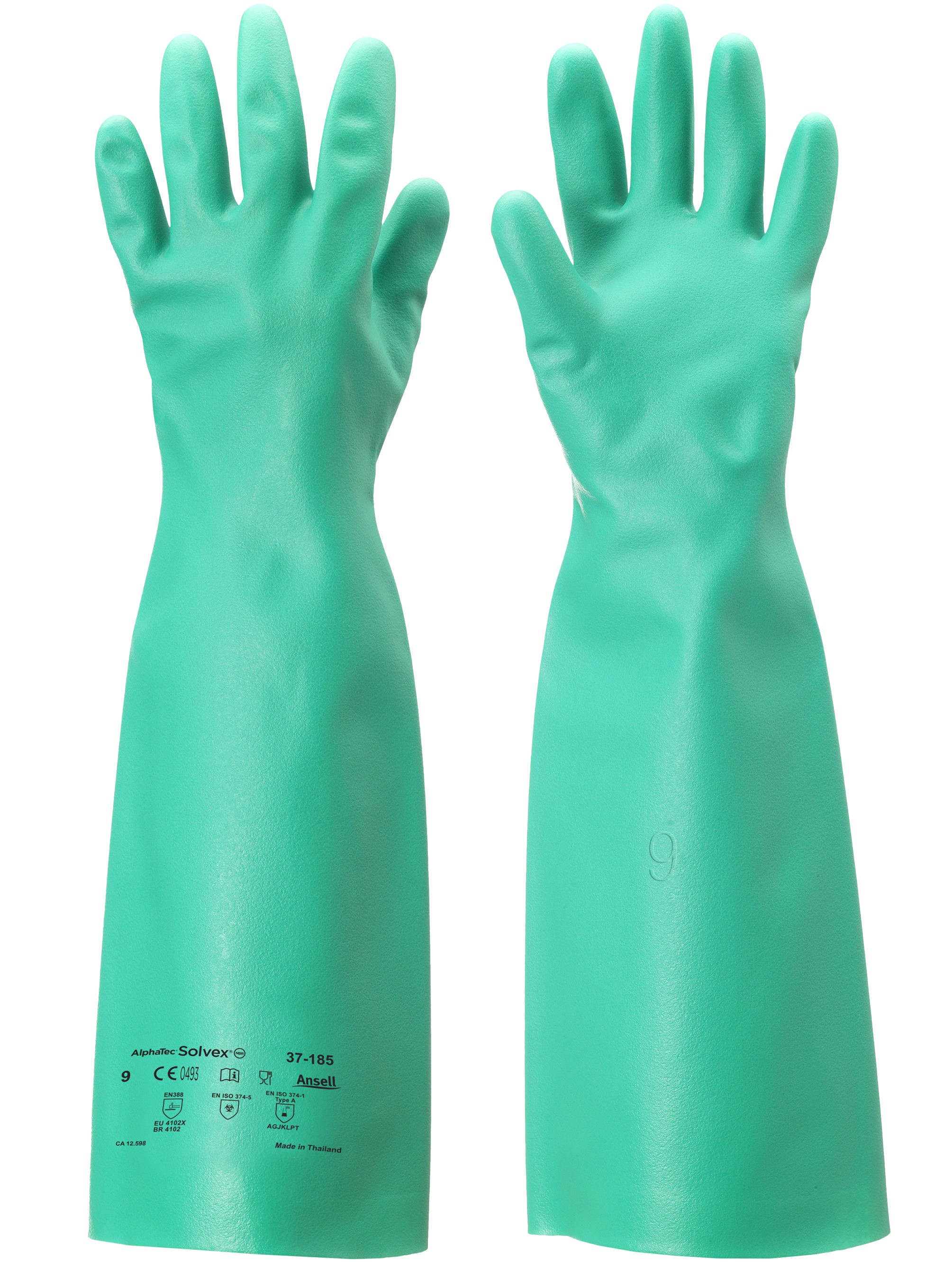 37-185 Ansell AlphaTec Solvex 37-185 Nitril-Chemikalienschutzhandschuhe