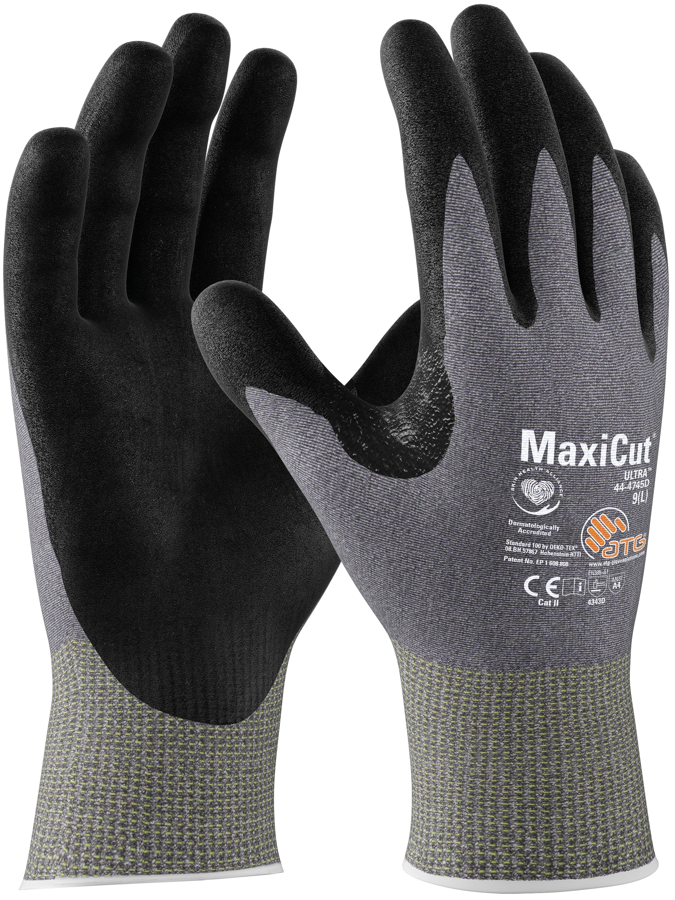1Dp56Lv4BBf4nm ATG 44-4745D MaxiCut Ultra Schnittschutz-Strickhandschuhe Level D
