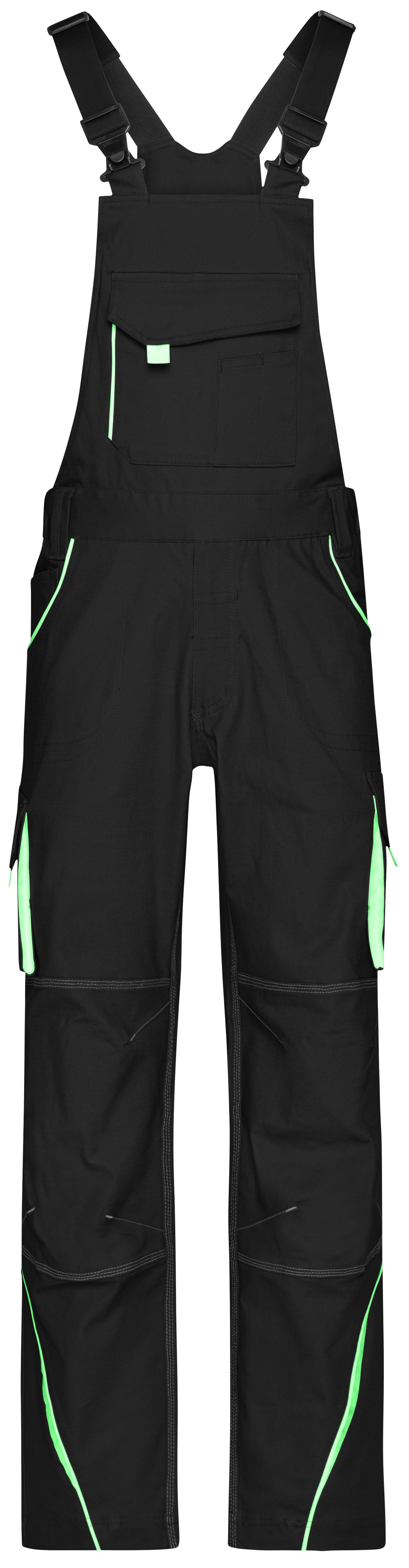 black-lime-green