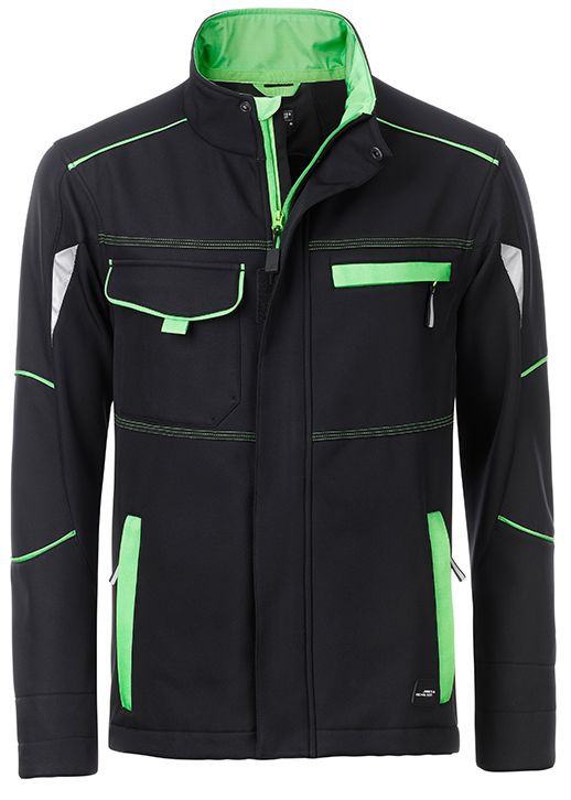 black-lime-green