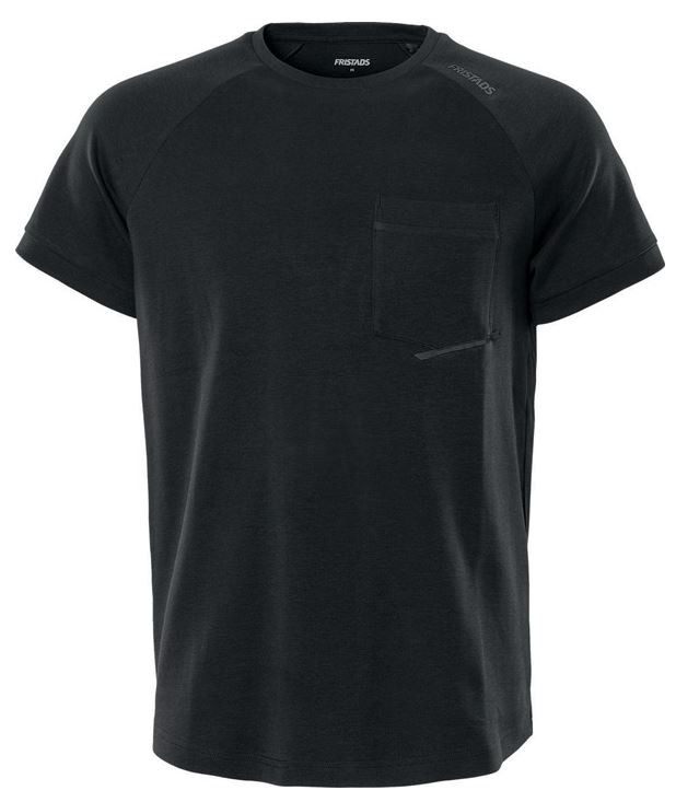 300502-black Fristads 300502 T-shirt 7820 GHT