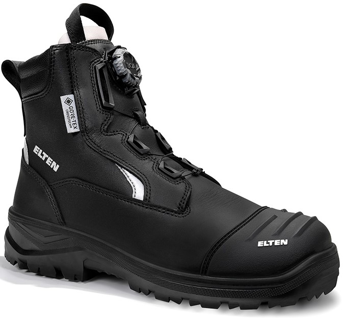 1XSYyuTGTRRLnI Elten Fraser 766901 (Form B) Feuerwehrstiefel Pro BOA GTX Mid ESD HI3 CI Typ F1PA