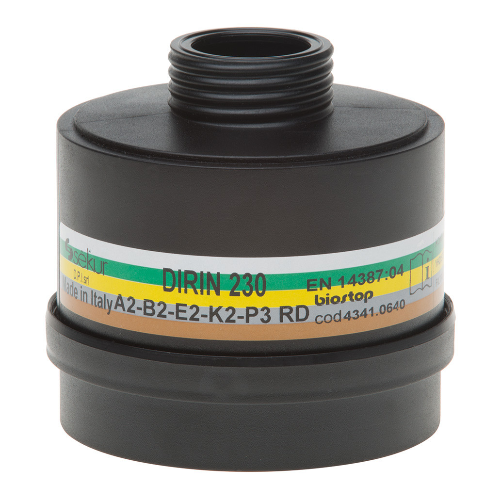 422782_a Ekastu Mehrbereichs-Kombifilter DIRIN 230 A2 B2 E2 K2-P3R D