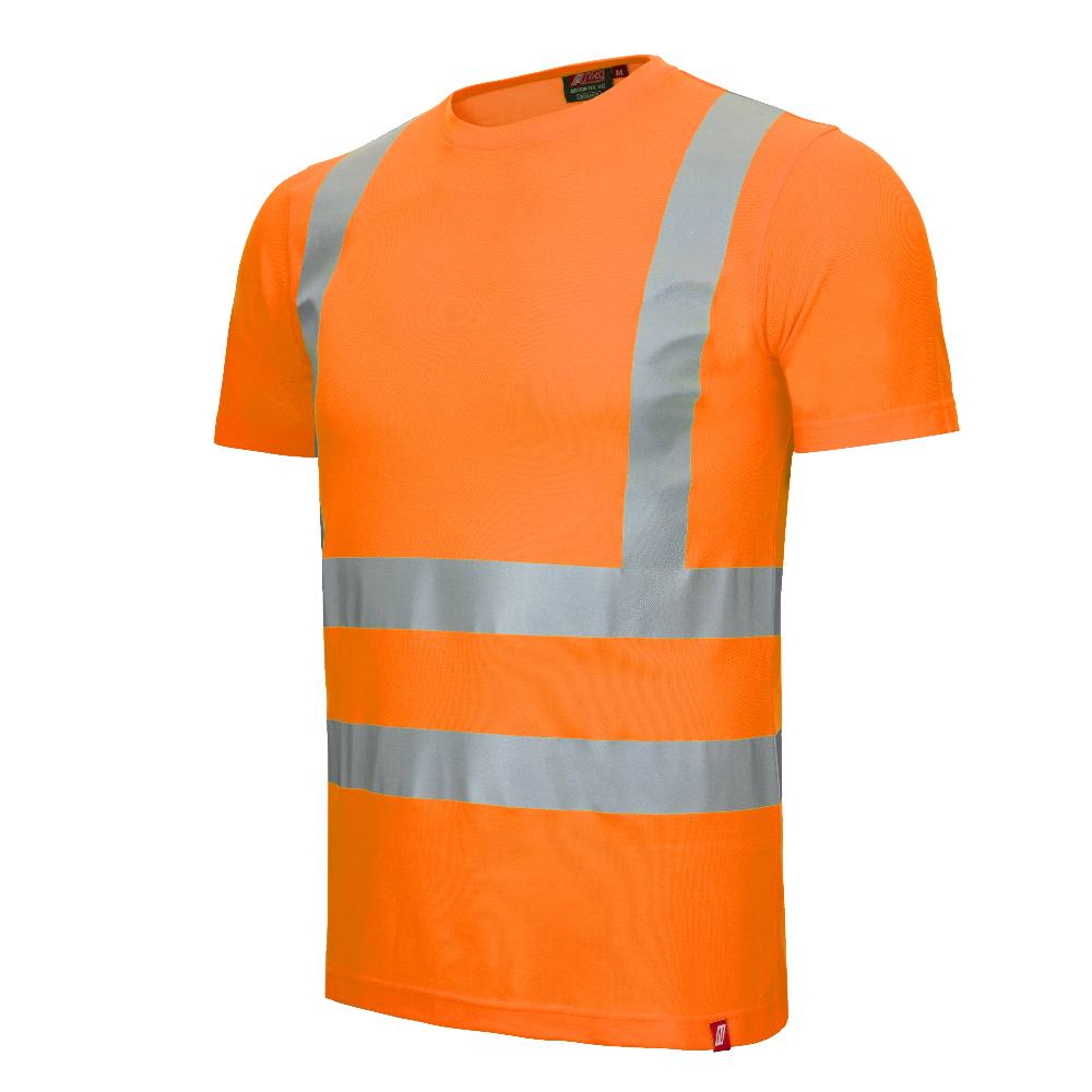 7008_4100_1 Nitras 7008 Motion Tex VIZ Warnschutz-T-Shirt Klasse 2
