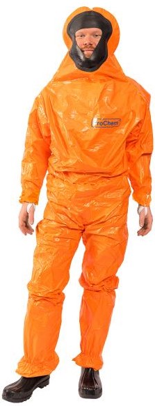 f1 3S ProChem II Tychem-F-Overall Kat. III Typ 3,4,5,6 ohne Handschutz