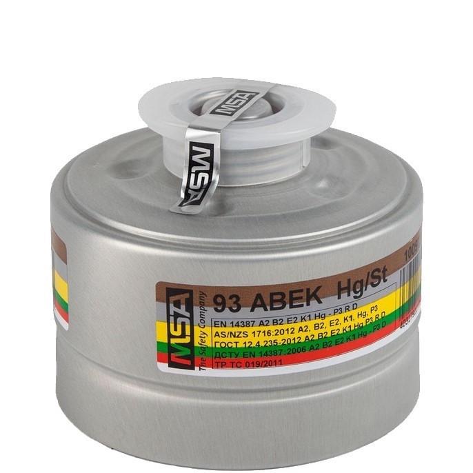 MSA Auer Kombinationsfilter 93 ABEK-Hg/St 10097231