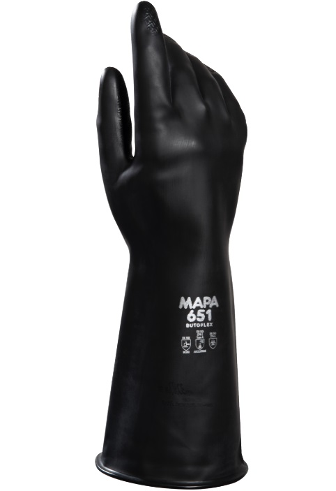 Butoflex651 Mapa Butoflex 651 Butyl-Chemikalienschutzhandschuhe