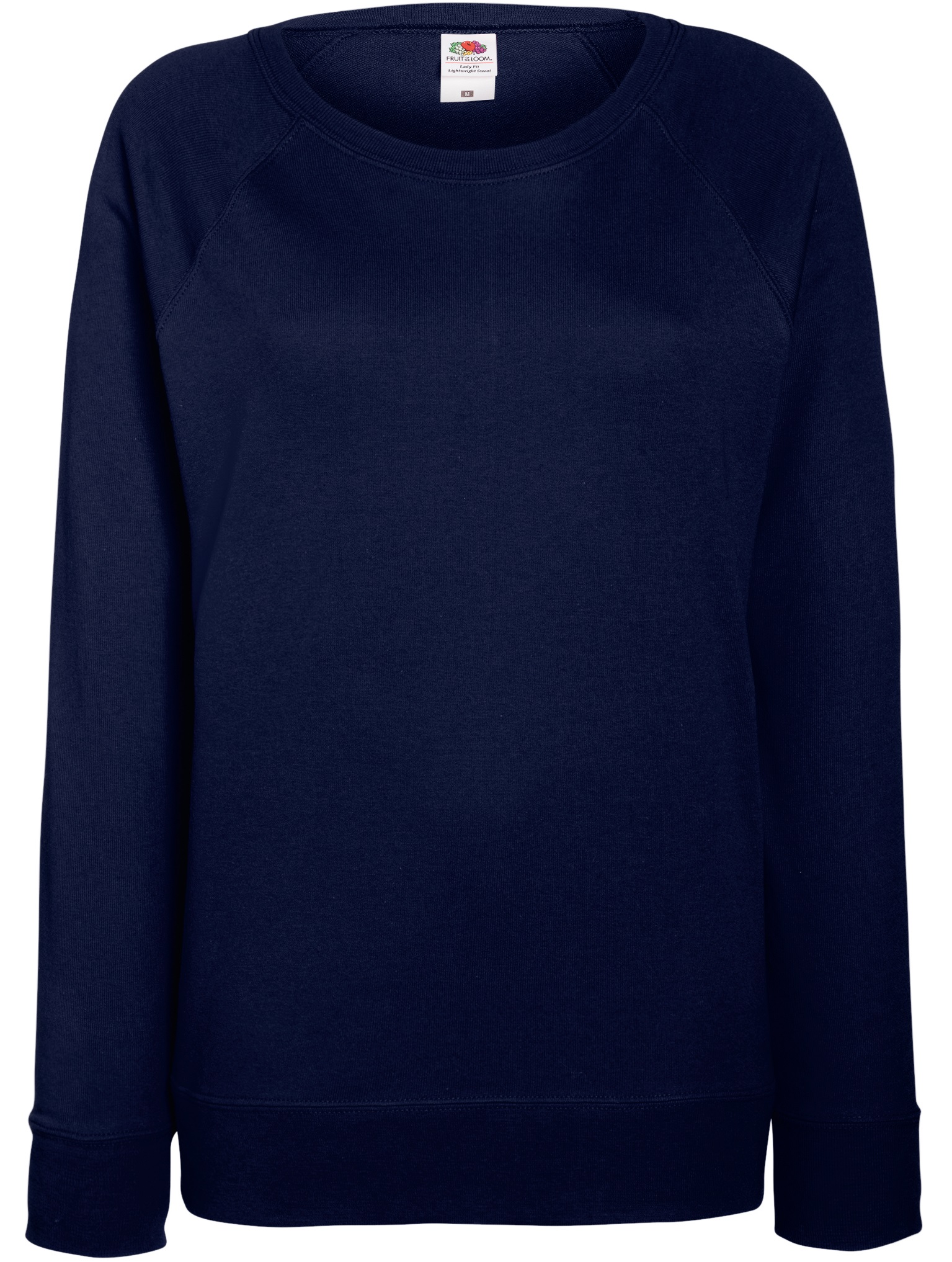 62-146-az_cutout_front Fruit of The Loom Lightweight Raglan Sweat Lady-Fit in 13 Farben